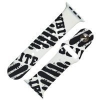 Ремінець Sport Band для Apple Watch 42mm / 44mm / 45mm off white white