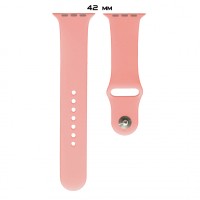 Ремінець Apple Watch Silicone 42mm / 44mm / 45mm M (12) Pink