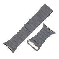 Ремінець для Apple Watch Leather Loop 38mm/40mm/41mm сірий