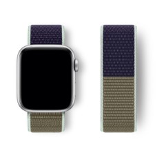 Нейлоновий ремінець Nylon loop 42mm/44mm/45mm для Apple Watch (Khaki)