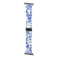 Ремінець Resin для Apple Watch 42mm / 44mm / 45mm white blue