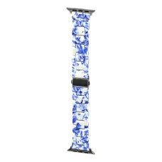 Ремінець Resin для Apple Watch 42mm / 44mm / 45mm white blue