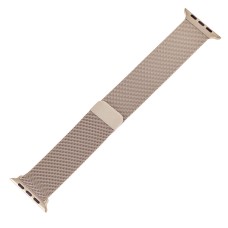Ремінець для Apple Watch Milanese Loop 42mm/44mm/45mm темно-золотистий