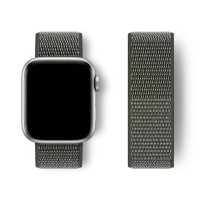 Нейлоновий ремінець Nylon loop 42mm/44mm/45mm для Apple Watch (Dark Olive)