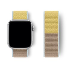 Нейлоновий ремінець Nylon loop 42mm/44mm/45mm для Apple Watch (Camel)