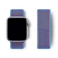 Нейлоновий ремінець Nylon loop 38mm/40mm/41mm для Apple Watch (Cerulean)
