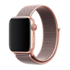 Нейлоновий ремінець Nylon loop 42mm/44mm/45mm для Apple Watch (Light Pink)