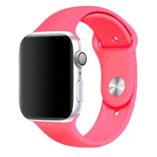 Ремінці Apple Watch 42mm / 44mm / 45mm яскраво-рожевий