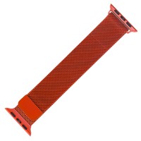 Ремінець для Apple Watch Milanese Loop 42mm / 44mm / 45mm вишня