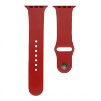 Ремінець Apple Watch Silicone 42mm / 44mm / 45mm S (36) Rose red