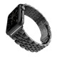 Ремінці Apple Watch Stainless Steel 42mm / 44mm / 45mm ( Чорний / Black )