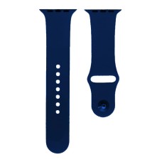Ремінець Apple Watch Silicone 42mm / 44mm / 45mm M (63) Deep navy