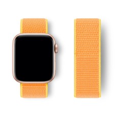 Нейлоновий ремінець Nylon loop 42mm/44mm/45mm для Apple Watch (Canary Yellow)