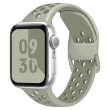 Силіконовий ремінець Nike 42mm/44mm/45mm для Apple Watch (Dark olive/grey)