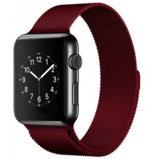 Ремінець Milanese Loop Marsala для Apple Watch 42mm/44mm/45mm