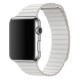 Ремінці Apple Watch Leather Loop Magnet 42mm / 44mm / 45mm Білий