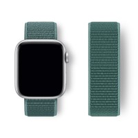 Нейлоновий ремінець Nylon loop 42mm/44mm/45mm для Apple Watch (pine green)