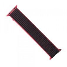 Ремінець Apple Watch Sport Loop 42mm / 44mm / 45mm (10) Red-black