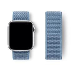 Нейлоновий ремінець Nylon loop 42mm/44mm/45mm для Apple Watch (Cape Cod Blue)