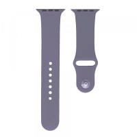 Ремінець Apple Watch Silicone 42mm / 44mm / 45mm S (46) Lavander grey