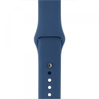 Ремінець Apple Watch Silicone 42mm / 44mm / 45mm M (57) Alascan blue