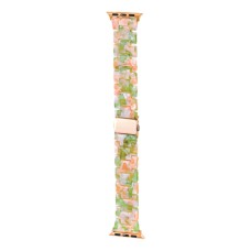 Ремінець Resin для Apple Watch 38mm/40mm/41mm pink green