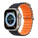 Ремінець для Apple Watch 42/44/45/49 mm Ocean Band midnight blue orange