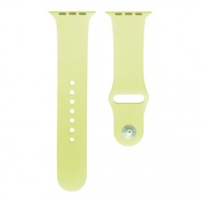 Ремінець Apple Watch Silicone 42mm / 44mm / 45mm S (51) Melow yellow