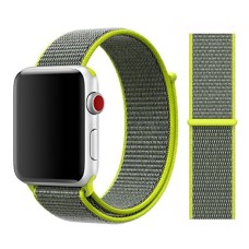 Нейлоновий ремінець Nylon loop 42mm/44mm/45mm для Apple Watch (Flash)