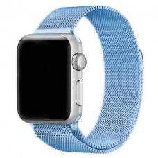 Ремінець Milanese Loop Neon Blue для Apple Watch 38mm/40mm/41mm