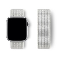 Нейлоновий ремінець Nylon loop 42mm/44mm/45mm для Apple Watch (Summit White)