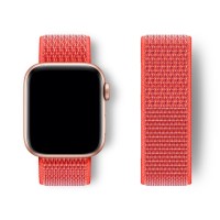Нейлоновий ремінець Nylon loop 38mm/40mm/41mm для Apple Watch (Nectarine)