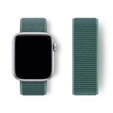 Нейлоновий ремінець Nylon loop 38mm/40mm/41mm для Apple Watch (pine green)