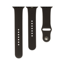 Ремінець для Apple Watch 42mm / 44mm / 45mm Band Silikone Two - Piece какао