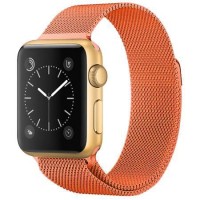 Ремінець Milanese Loop Papaya для Apple Watch 42mm/44mm/45mm