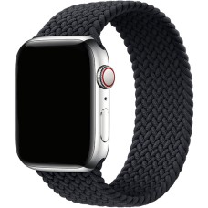 Ремінець Braided Solo Loop для Apple Watch 38mm / 40mm / 41mm 144mm Charcoal