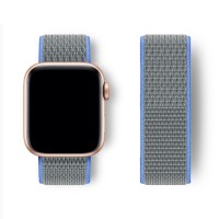 Нейлоновий ремінець Nylon loop 38mm/40mm/41mm для Apple Watch (Tahoe Blue)