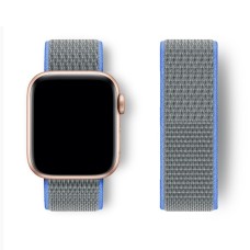 Нейлоновий ремінець Nylon loop 38mm/40mm/41mm для Apple Watch (Tahoe Blue)