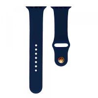 Ремінець Apple Watch Silicone 42mm / 44mm / 45mm S (63) Deep navy
