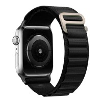 Ремінець для Apple Watch 42/44/45/49 mm Alpine Loop black