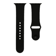 Ремінець Apple Watch Silicone 42mm / 44mm / 45mm S (18) Black
