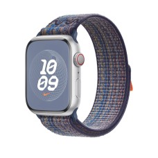 Ремінець Apple Watch Nike Sport Loop 42/44/45/49 Game Royal/Orange