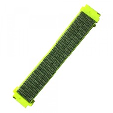 Ремінець NYLON LOOP 22 мм. Green-grey