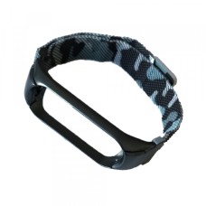 Ремінець Xiaomi Mi Band 5 Milanese Loop Camouflage Grey