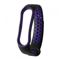 Ремінець Xiaomi Mi Band 5 NIKE Sport Black-violet