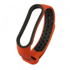 Ремінець Xiaomi Mi Band 5 NIKE Sport Orange-grey