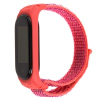 Ремінець для Xiaomi Mi Band 5 Nylon coral / pink