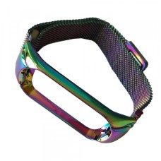 Ремінець Xiaomi Mi Band 5 Milanese Loop Oil rainbow
