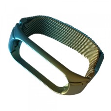 Ремінець Xiaomi Mi Band 5 Milanese DUBLE COLORS Gold-blue