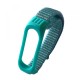 Ремінці Xiaomi Mi Band 3/4/5 Nylon+Silicone Mint 1